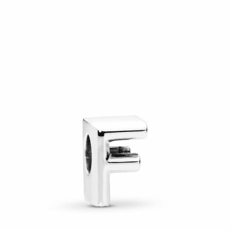 Pandora Letter F Charm Silver Egypt CG1985243